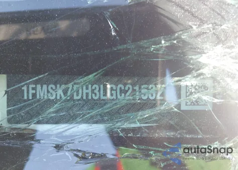 2020 Ford Explorer Xlt из США, поврежденный, VIN 1FMSK7DH3LGC21532